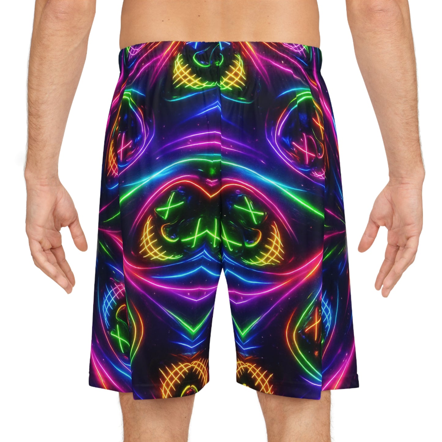 Neon Riot Mesh Shorts