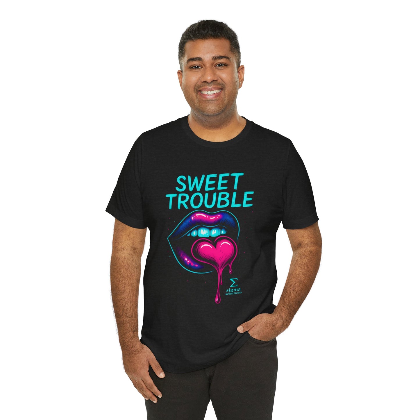 Sweet Trouble | Neon Glow Unisex Tee (Σ Sigma Reserve Edition)