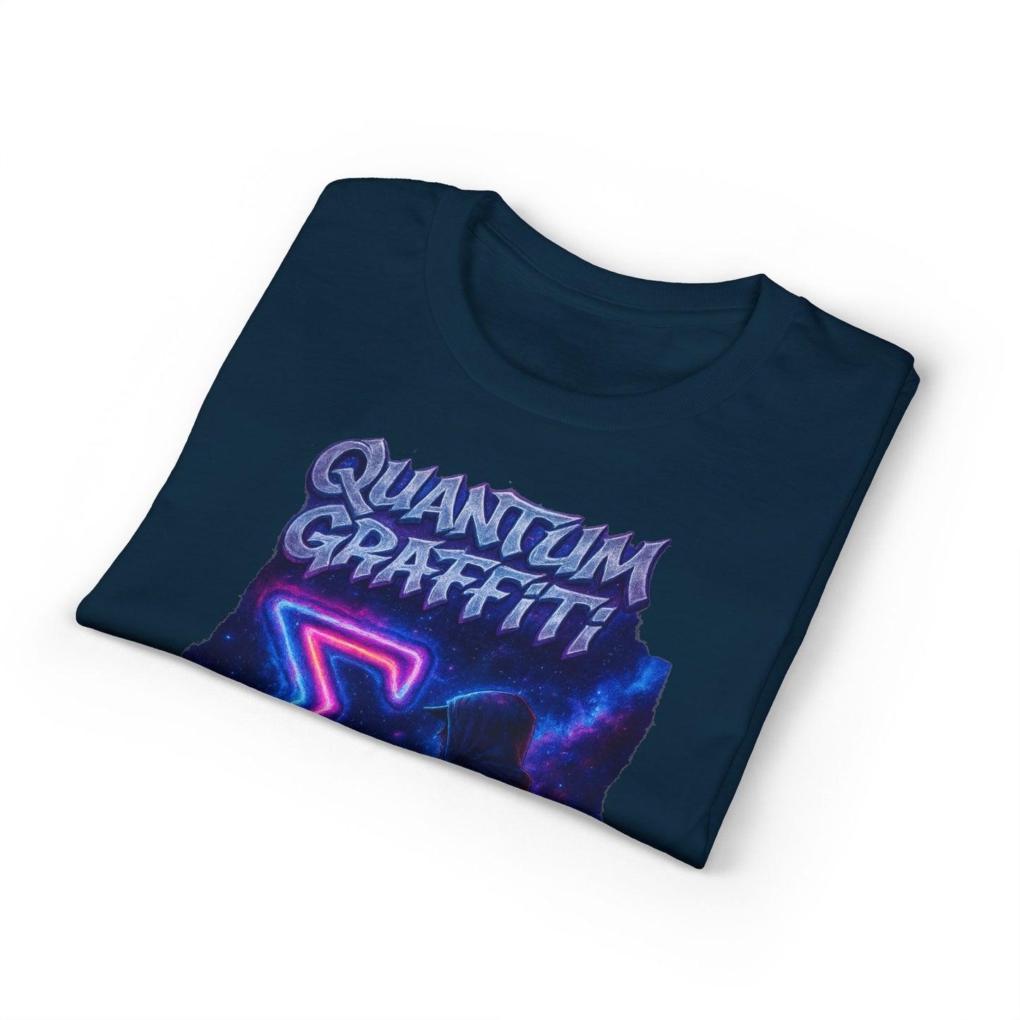 Quantum Graffiti Tee | Art Meets Frequency