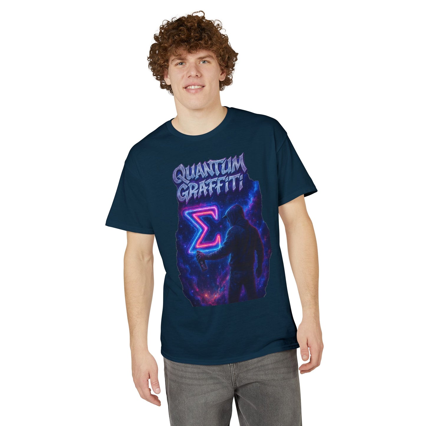 Quantum Graffiti Tee | Art Meets Frequency