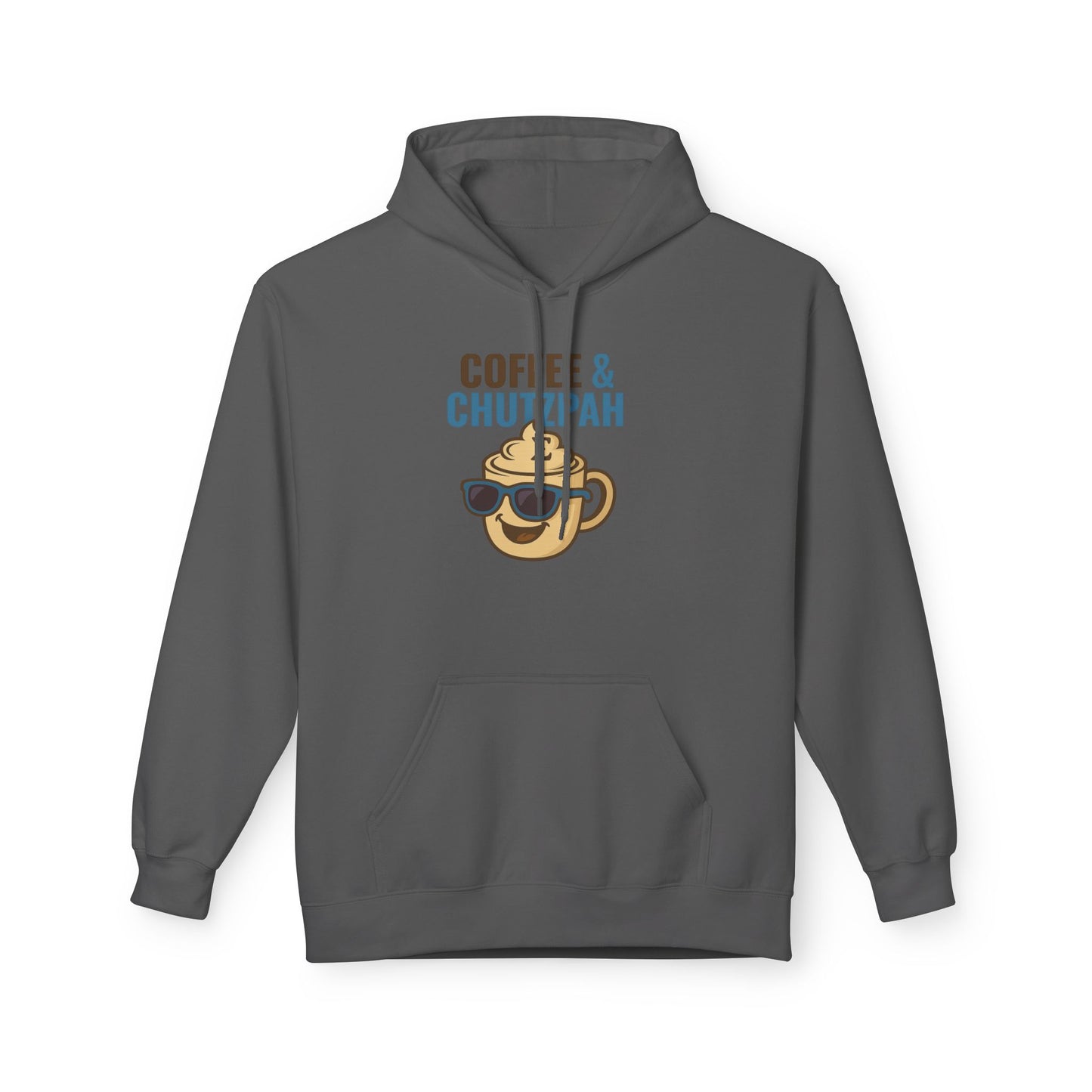 Coffee & Chutzpah Hoodie — Funny Chillwear for Bold Minds | Sigma Selections