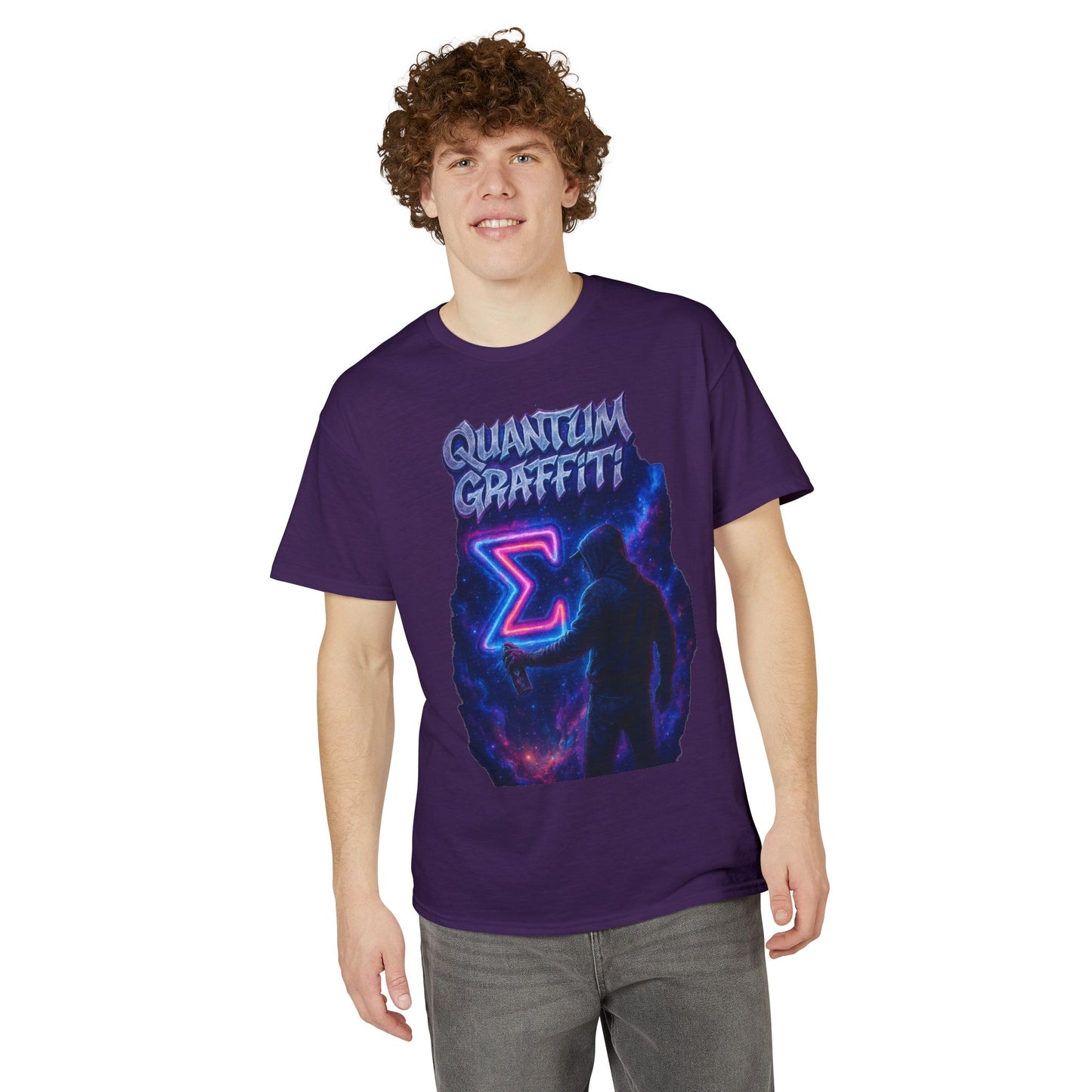 Quantum Graffiti Tee | Art Meets Frequency