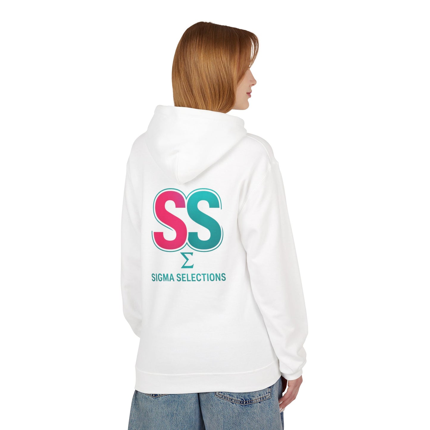 Girl Boss Hoodie  Sigma Selections Σ Neon Streetwear Edition (Gildan SF500)