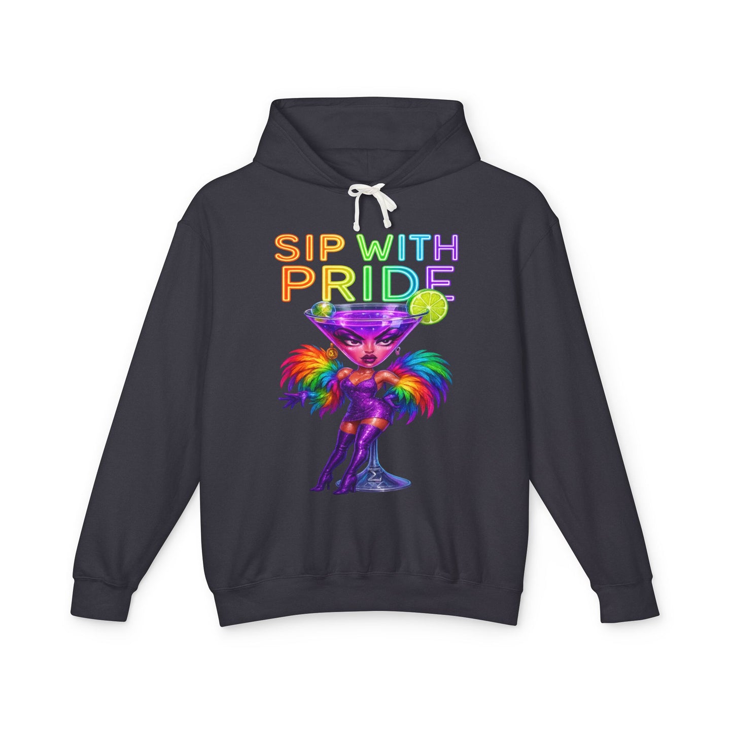 Sip With Pride | Neon Diva Hoodie