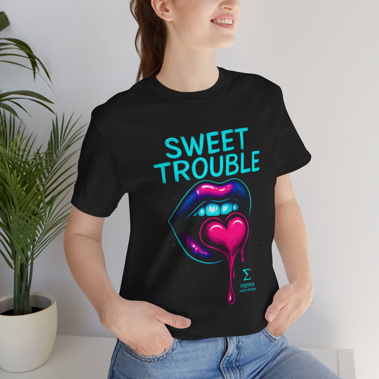 Sweet Trouble | Neon Glow Unisex Tee (Σ Sigma Reserve Edition)