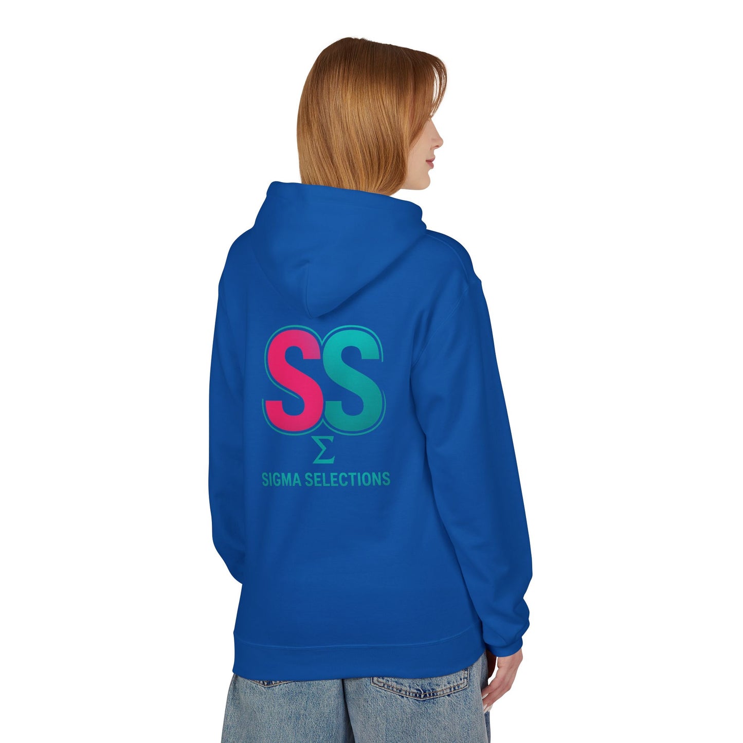 Girl Boss Hoodie  Sigma Selections Σ Neon Streetwear Edition (Gildan SF500)