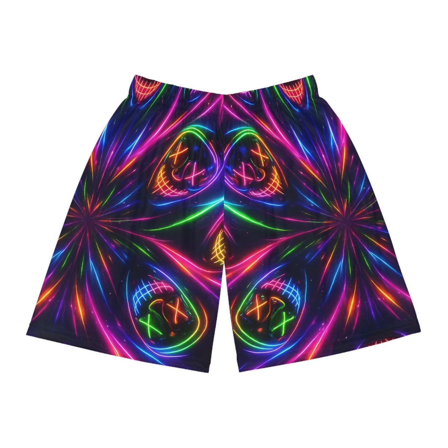 Neon Riot Mesh Shorts