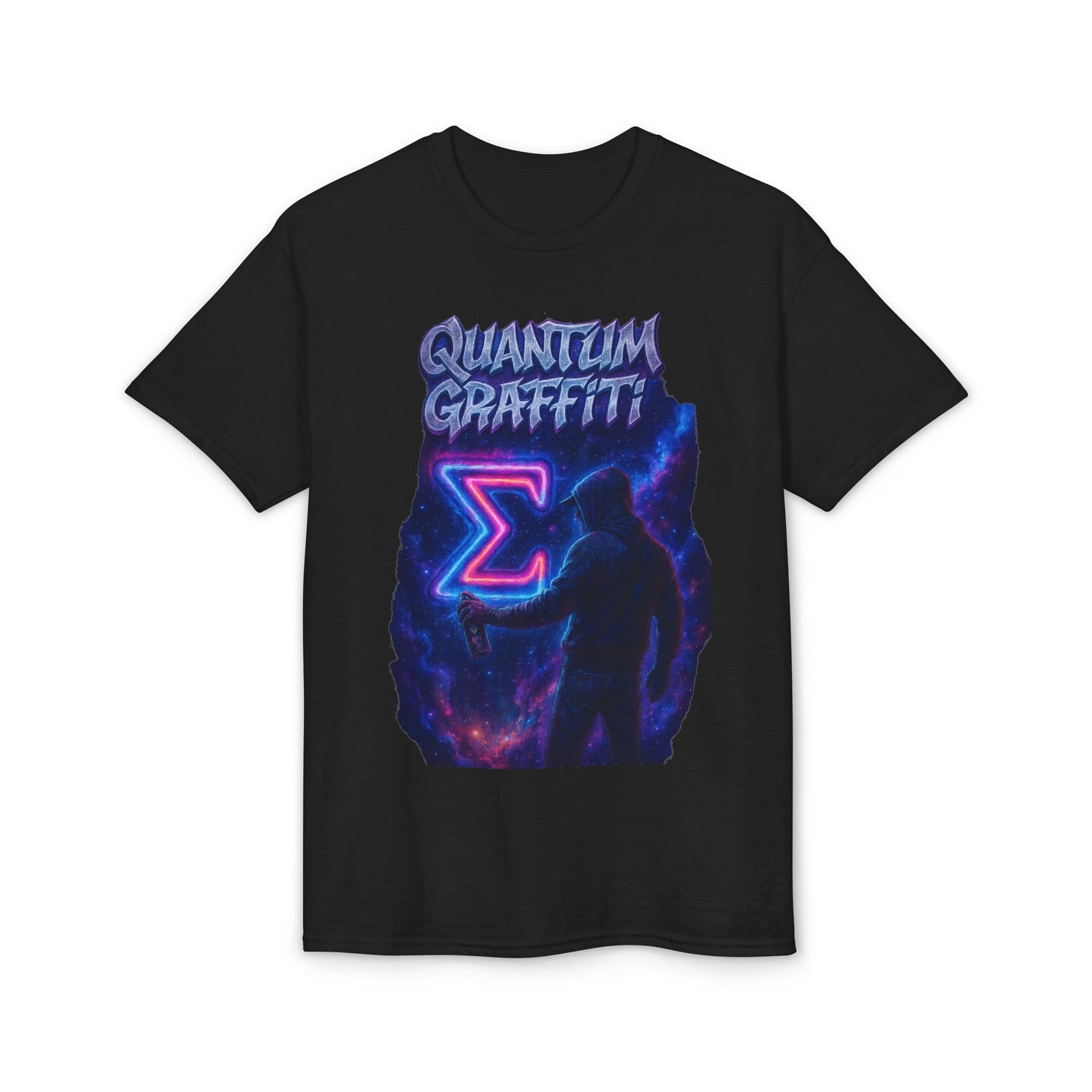 Quantum Graffiti Tee | Art Meets Frequency