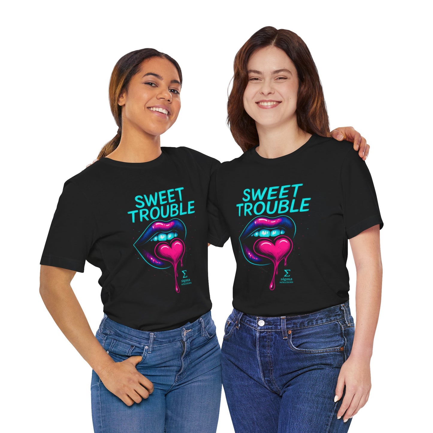 Sweet Trouble | Neon Glow Unisex Tee (Σ Sigma Reserve Edition)