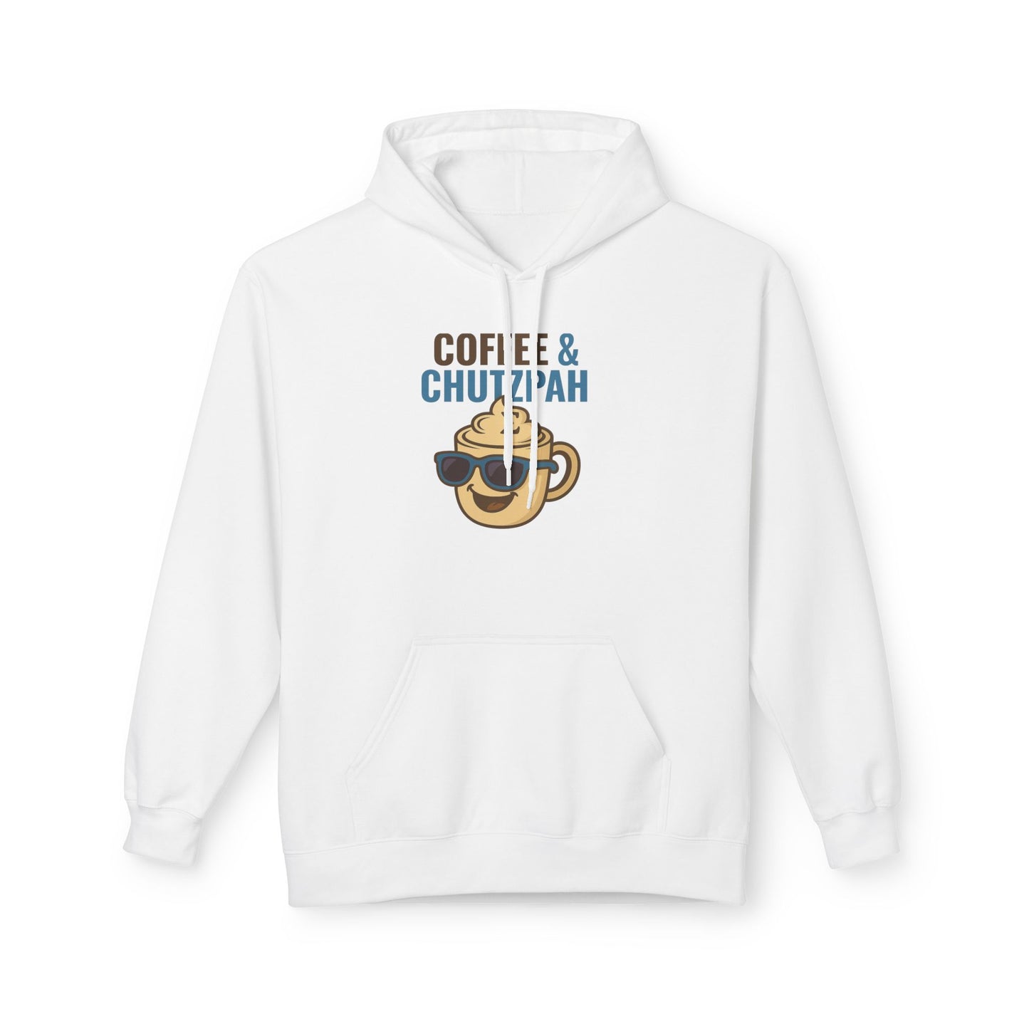 Coffee & Chutzpah Hoodie — Funny Chillwear for Bold Minds | Sigma Selections