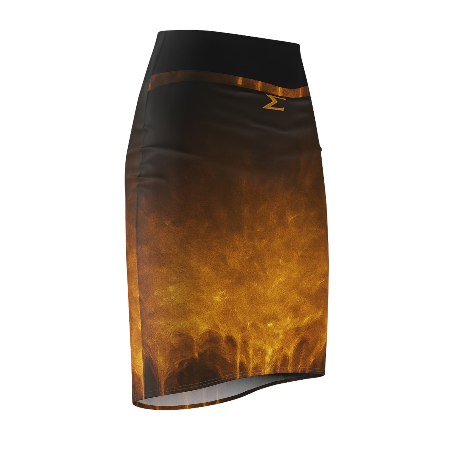 Ember Veil Pencil Skirt | Σ Reserve