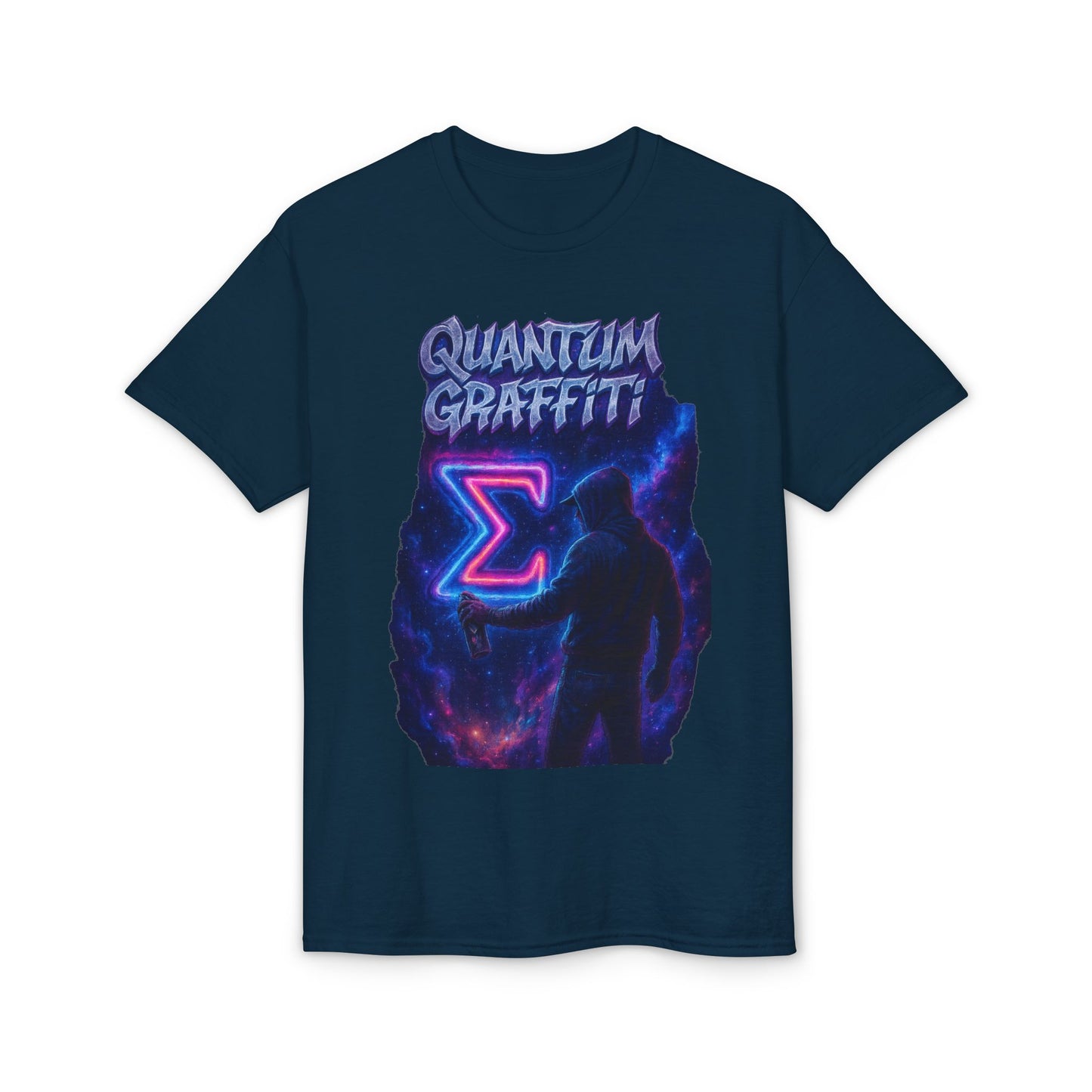 Quantum Graffiti Tee | Art Meets Frequency