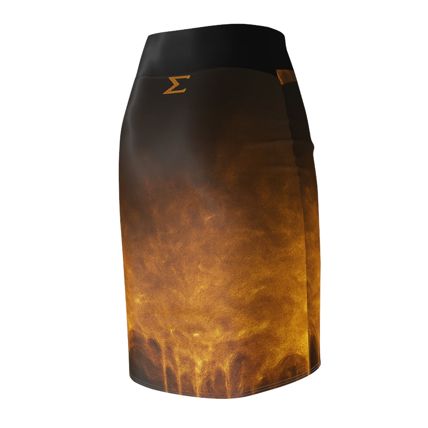 Ember Veil Pencil Skirt | Σ Reserve