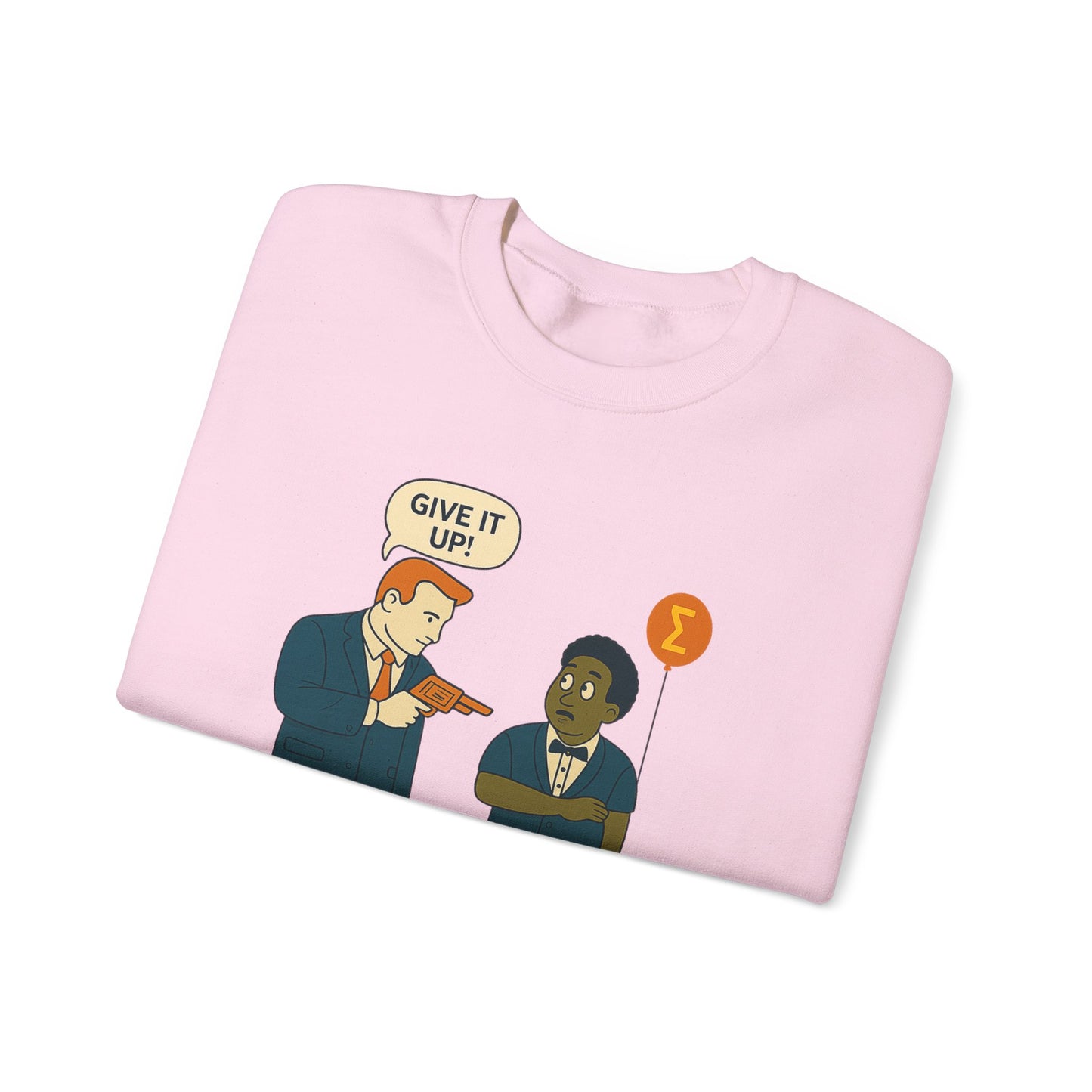 “High End Robbery” Crewneck | Quiet Power, Loud Message