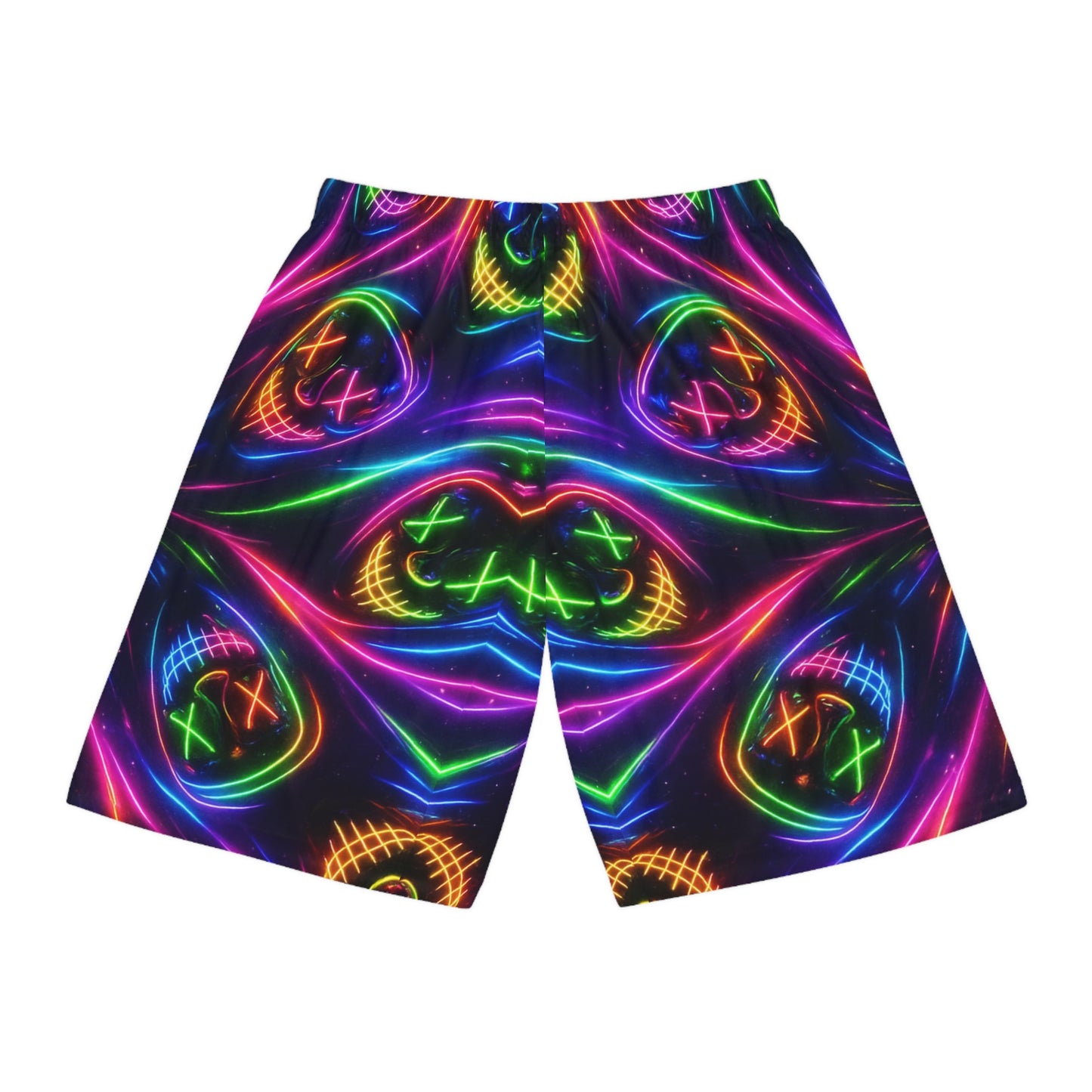 Neon Riot Mesh Shorts