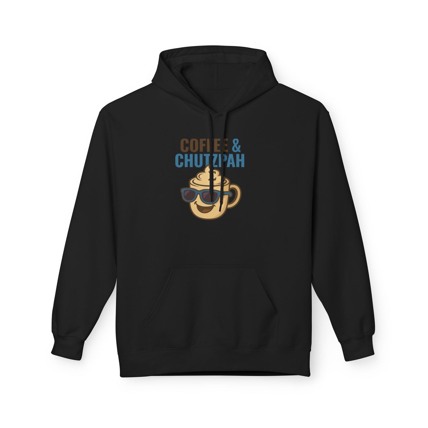 Coffee & Chutzpah Hoodie — Funny Chillwear for Bold Minds | Sigma Selections