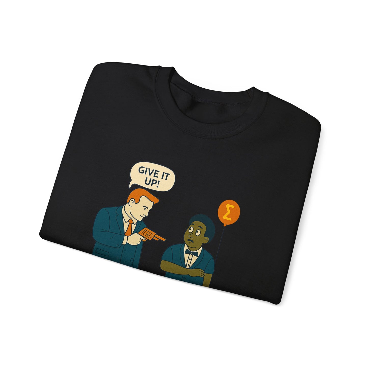 “High End Robbery” Crewneck | Quiet Power, Loud Message