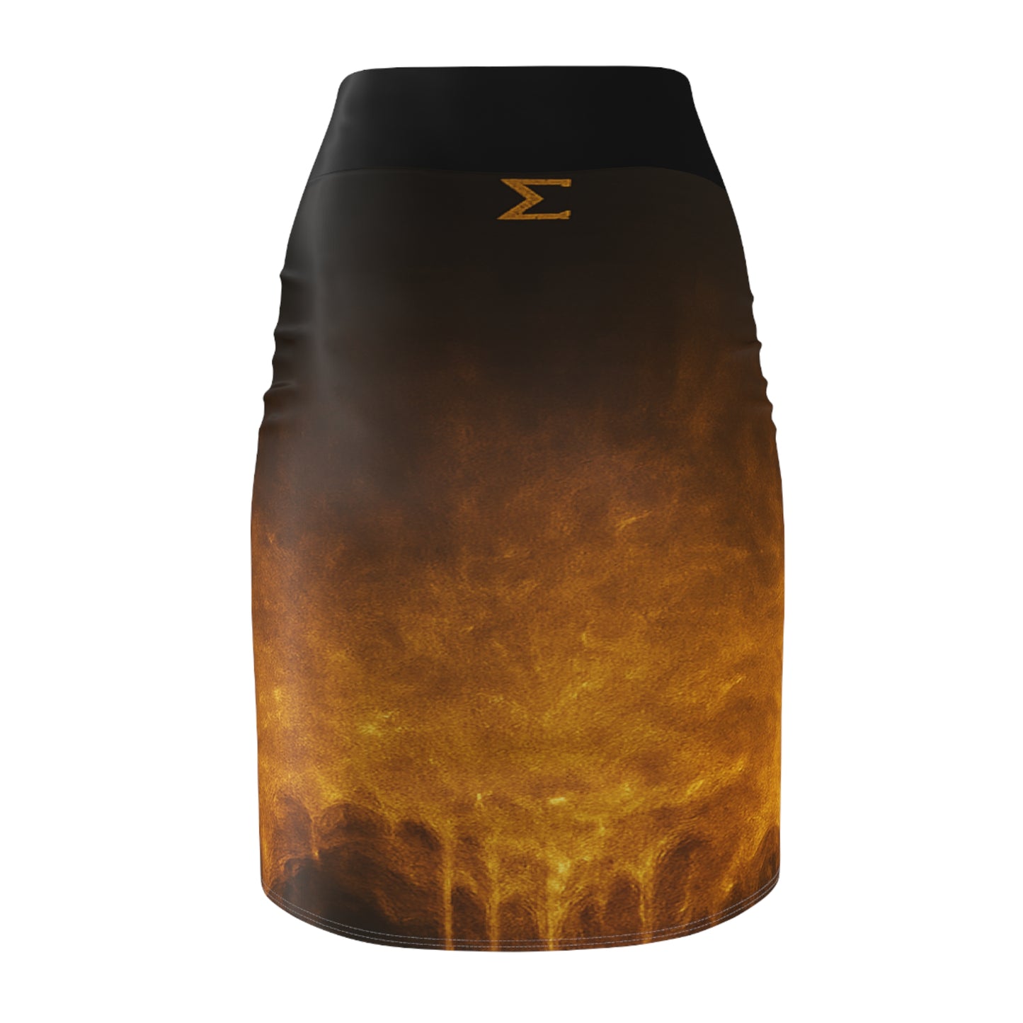 Ember Veil Pencil Skirt | Σ Reserve