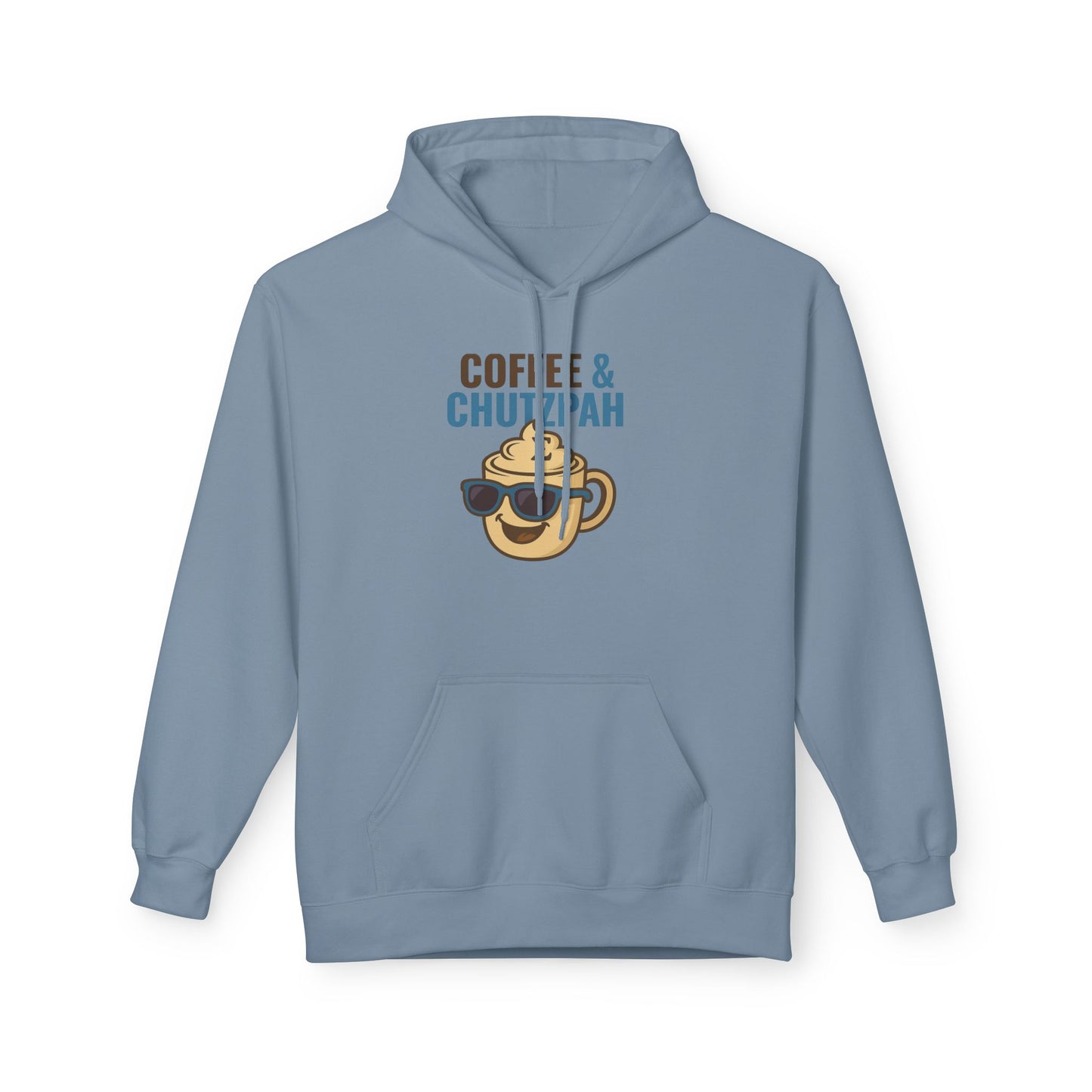Coffee & Chutzpah Hoodie — Funny Chillwear for Bold Minds | Sigma Selections