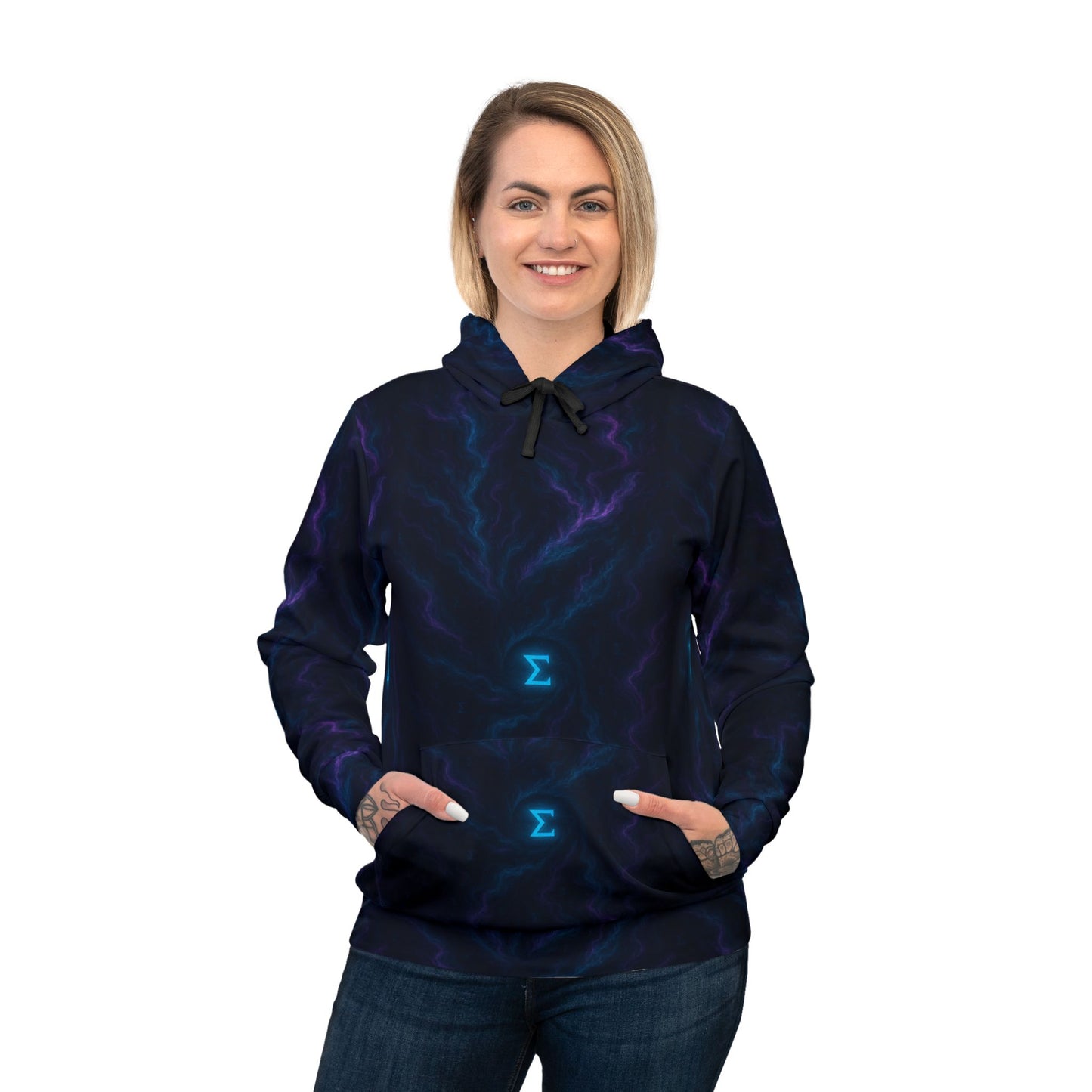 PHANTOM FLUX HOODIE | Neon Σ Edition