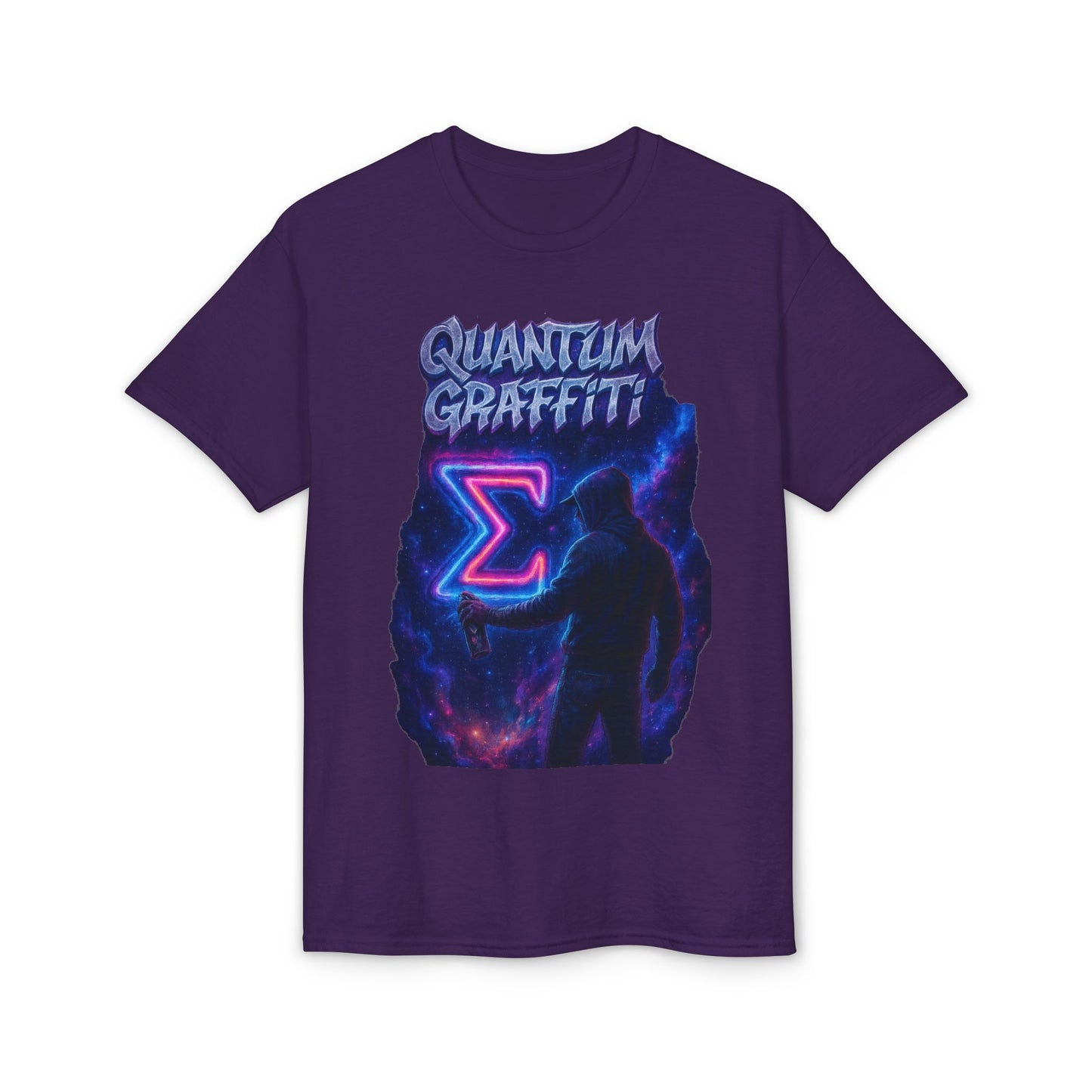 Quantum Graffiti Tee | Art Meets Frequency